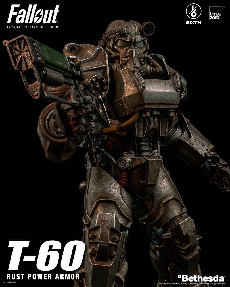 Fallout Actionfigur 1/6 T-60 Rust Power Armor - Preorder - ETA: 25.02.2027