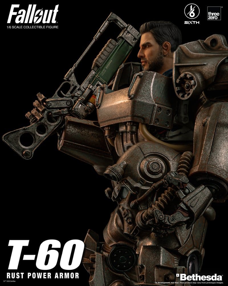 Fallout Actionfigur 1/6 T-60 Rust Power Armor - Preorder - ETA: 25.02.2027