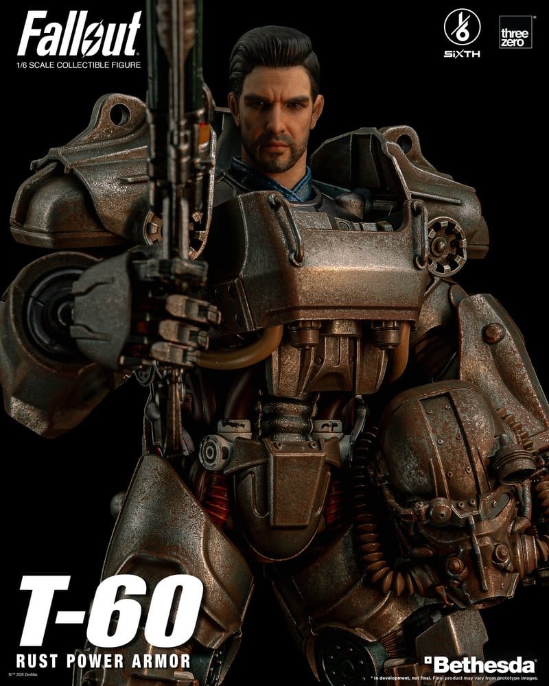 Fallout Actionfigur 1/6 T-60 Rust Power Armor - Preorder - ETA: 25.02.2027