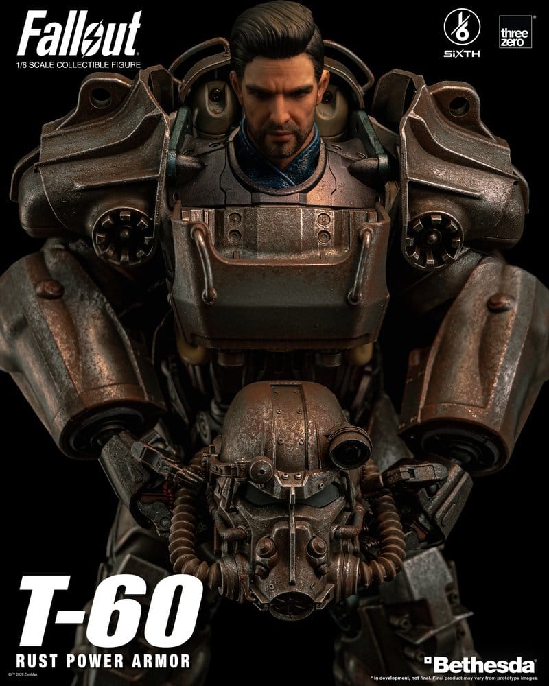 Fallout Actionfigur 1/6 T-60 Rust Power Armor - Preorder - ETA: 25.02.2027