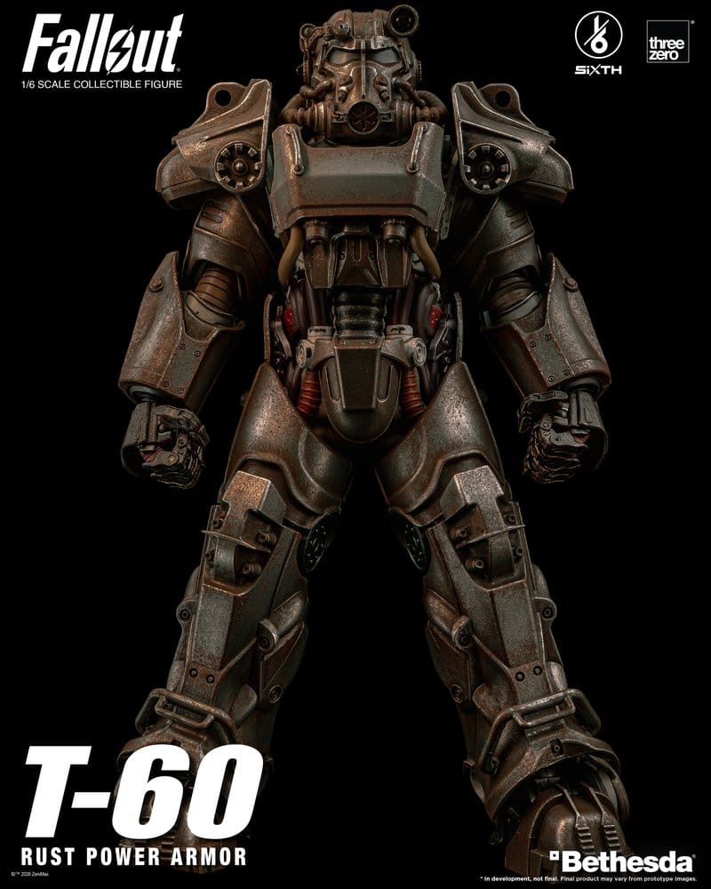 Fallout Actionfigur 1/6 T-60 Rust Power Armor - Preorder - ETA: 25.02.2027