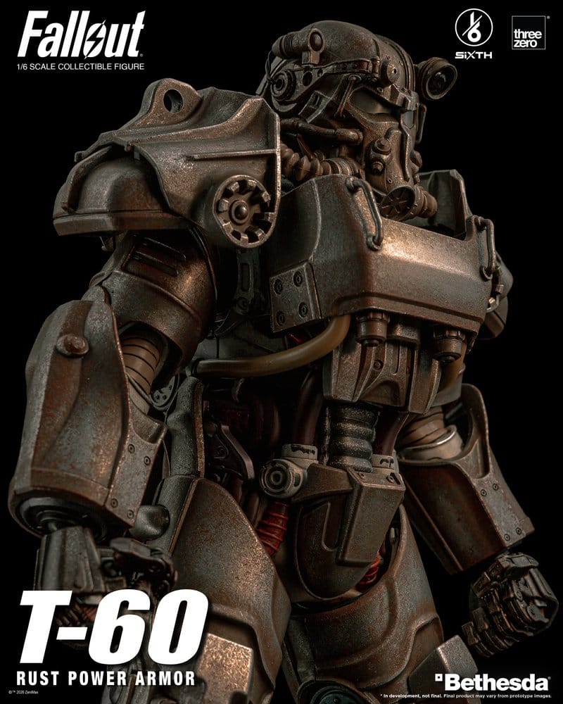 Fallout Actionfigur 1/6 T-60 Rust Power Armor - Preorder - ETA: 25.02.2027