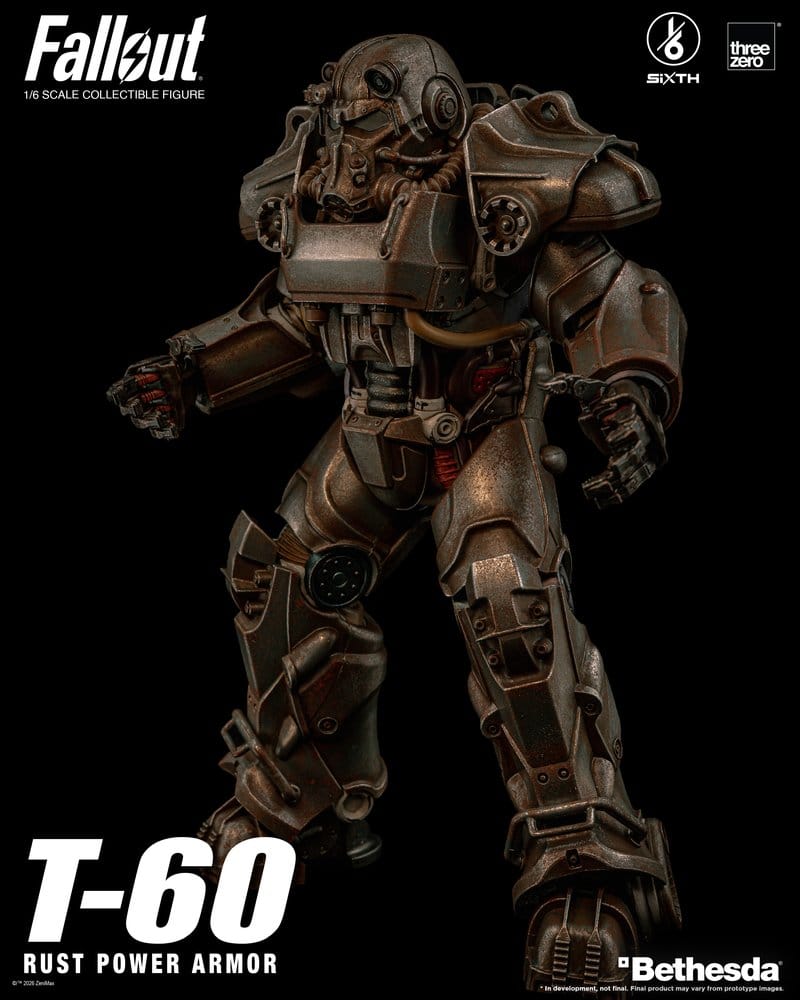 Fallout Actionfigur 1/6 T-60 Rust Power Armor - Preorder - ETA: 25.02.2027