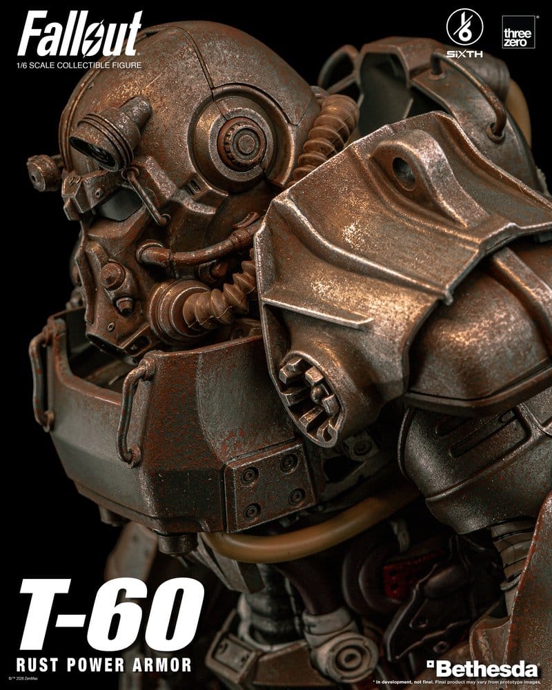 Fallout Actionfigur 1/6 T-60 Rust Power Armor - Preorder - ETA: 25.02.2027