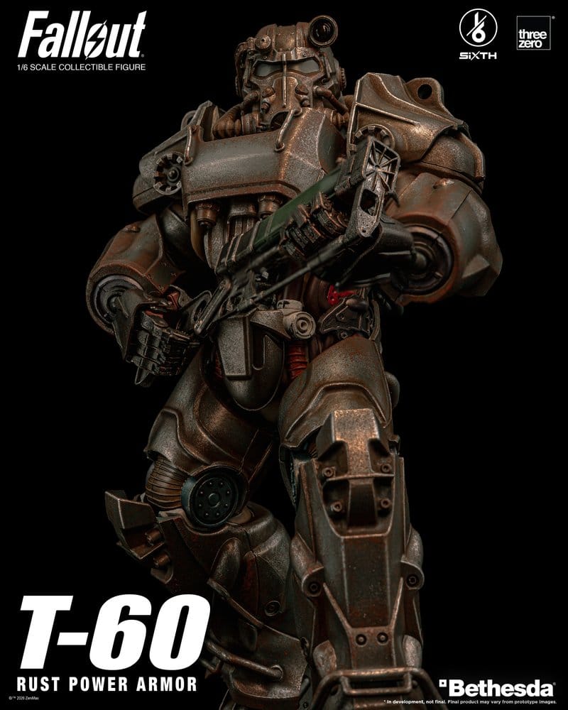 Fallout Actionfigur 1/6 T-60 Rust Power Armor - Preorder - ETA: 25.02.2027