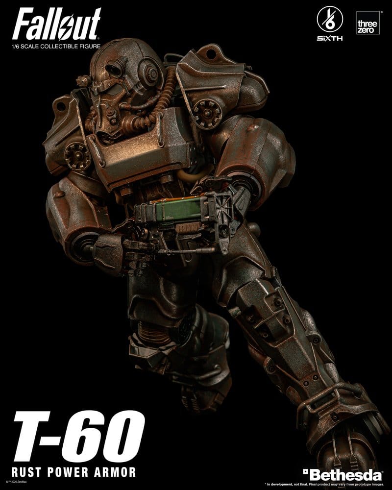 Fallout Actionfigur 1/6 T-60 Rust Power Armor - Preorder - ETA: 25.02.2027