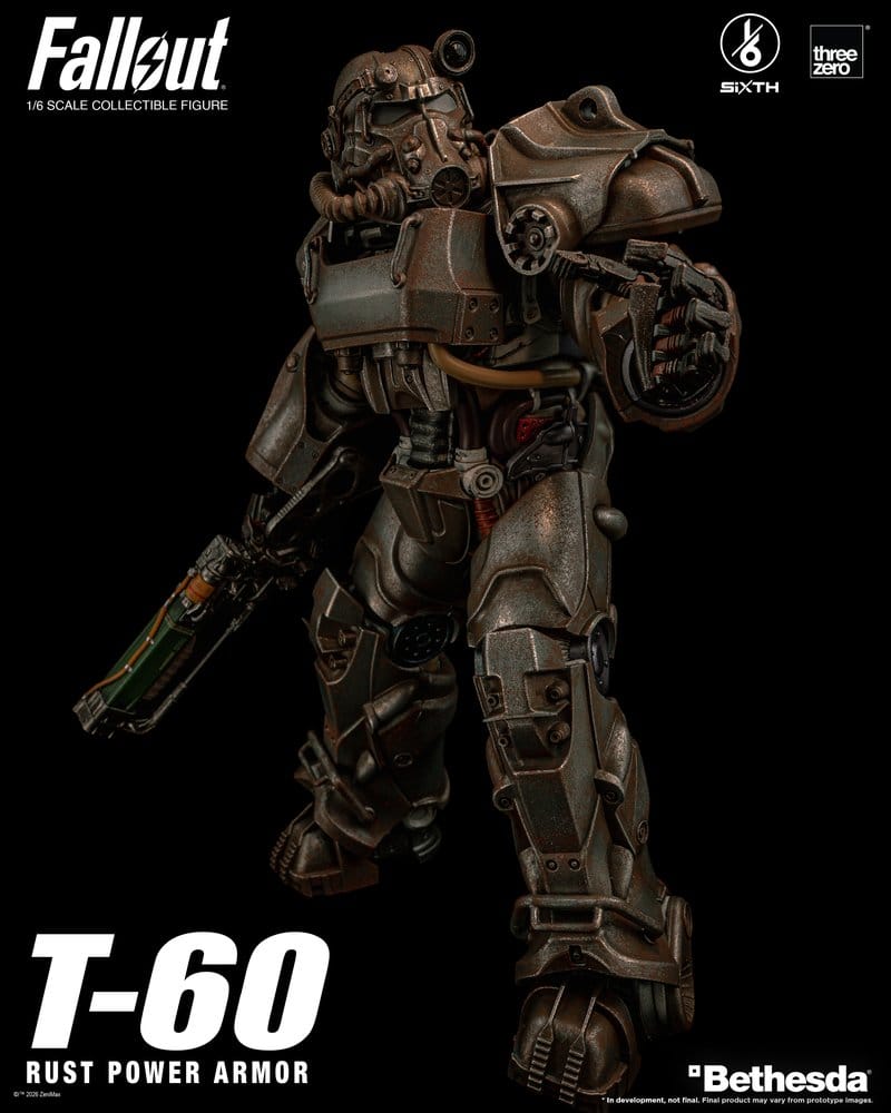 Fallout Actionfigur 1/6 T-60 Rust Power Armor - Preorder - ETA: 25.02.2027