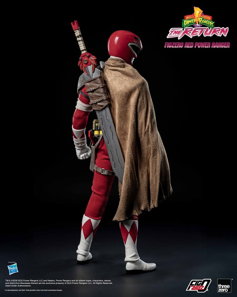 Mighty Morphin Power Rangers: The Return FigZero Actionfigur 1/6 Red Power Ranger 31 cm - Preorder - ETA: 25.05.2027