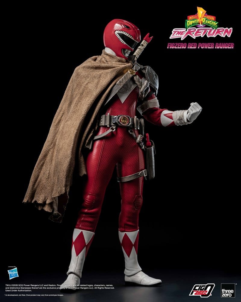 Mighty Morphin Power Rangers: The Return FigZero Actionfigur 1/6 Red Power Ranger 31 cm - Preorder - ETA: 25.05.2027
