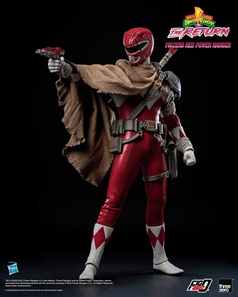 Mighty Morphin Power Rangers: The Return FigZero Actionfigur 1/6 Red Power Ranger 31 cm - Preorder - ETA: 25.05.2027