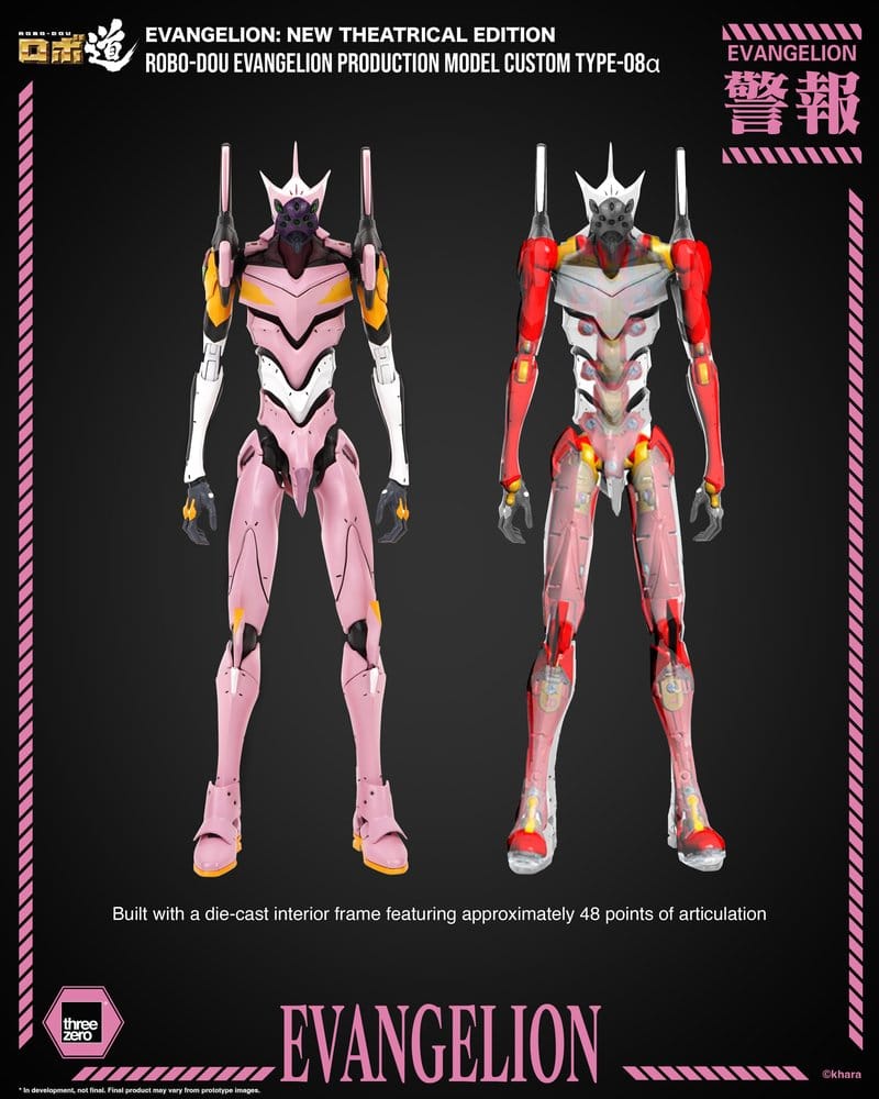 Rebuild of Evangelion Robo-Dou Actionfigur Evangelion Production Model Custom Type-08a (Evangelion: New Theatrical Edition) 25 cm - Preorder - ETA: 25.02.2027