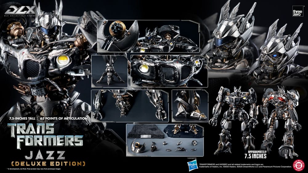 Transformers DLX Actionfigur 1/6 Jazz (Deluxe Edition) 19 cm   - Preorder - ETA: 25.05.2026