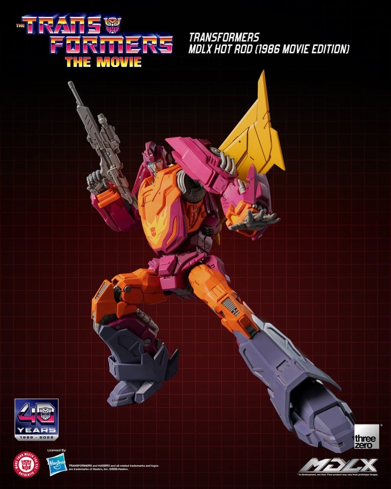 Transformers MDLX Actionfigur Hot Rod (1986 Movie Edition) 18 cm - Preorder - ETA: 25.02.2027