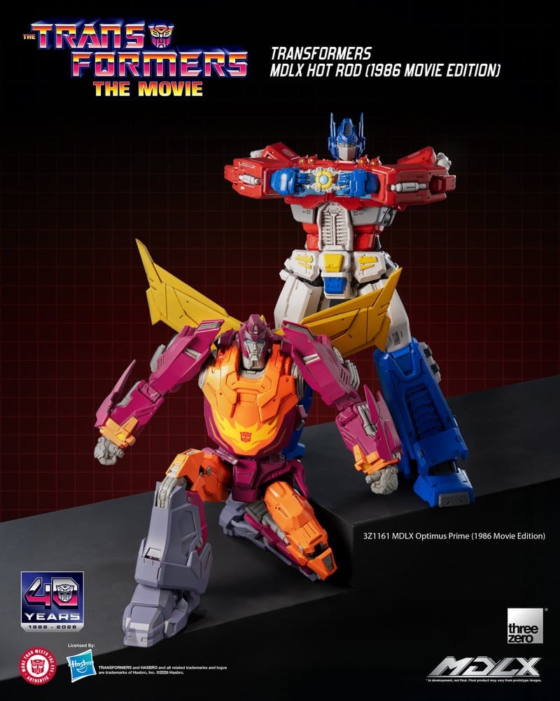 Transformers MDLX Actionfigur Hot Rod (1986 Movie Edition) 18 cm - Preorder - ETA: 25.02.2027