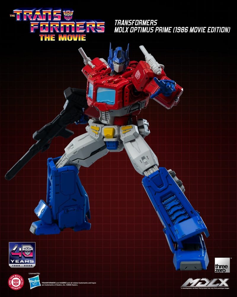 Transformers MDLX Actionfigur Optimus Prime (1986 Movie Edition) 18 cm - Preorder - ETA: 25.02.2027