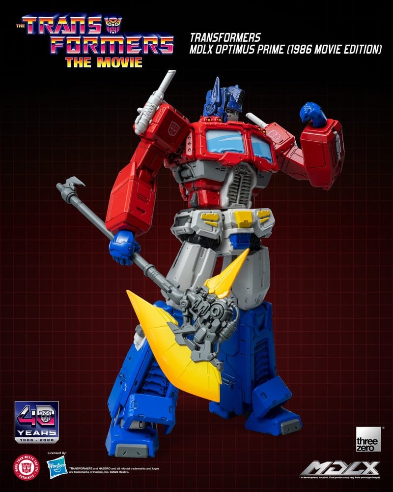 Transformers MDLX Actionfigur Optimus Prime (1986 Movie Edition) 18 cm - Preorder - ETA: 25.02.2027