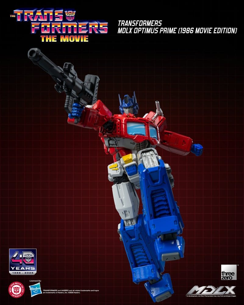 Transformers MDLX Actionfigur Optimus Prime (1986 Movie Edition) 18 cm - Preorder - ETA: 25.02.2027