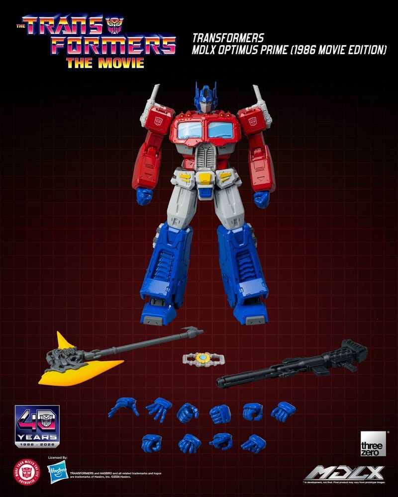 Transformers MDLX Actionfigur Optimus Prime (1986 Movie Edition) 18 cm - Preorder - ETA: 25.02.2027