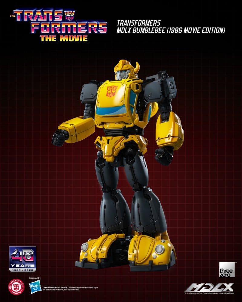 Transformers MDLX Actionfigur Bumblebee (1986 Movie Edition) 12 cm - Preorder - ETA: 25.02.2027