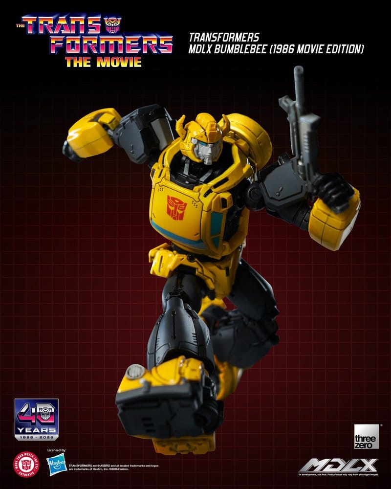 Transformers MDLX Actionfigur Bumblebee (1986 Movie Edition) 12 cm - Preorder - ETA: 25.02.2027
