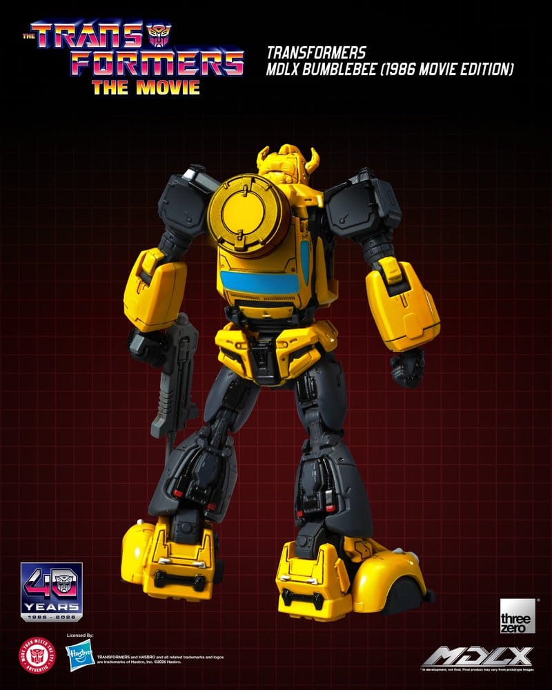 Transformers MDLX Actionfigur Bumblebee (1986 Movie Edition) 12 cm - Preorder - ETA: 25.02.2027