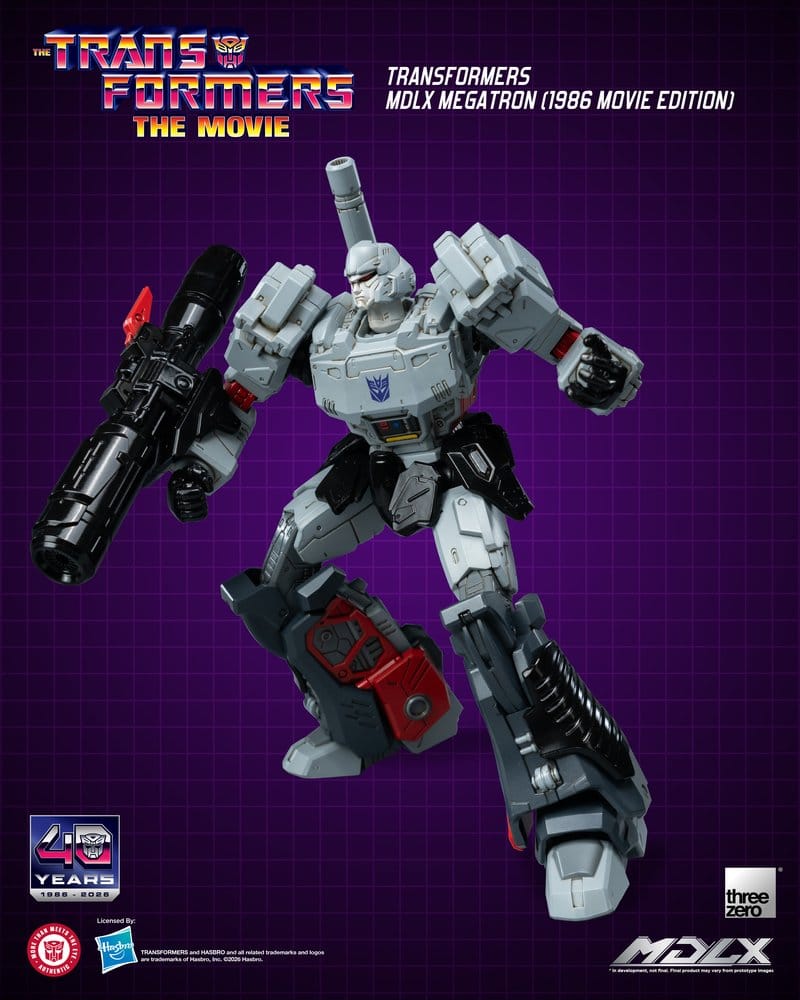 Transformers MDLX Actionfigur Megatron (1986 Movie Edition) 18 cm - Preorder - ETA: 25.02.2027