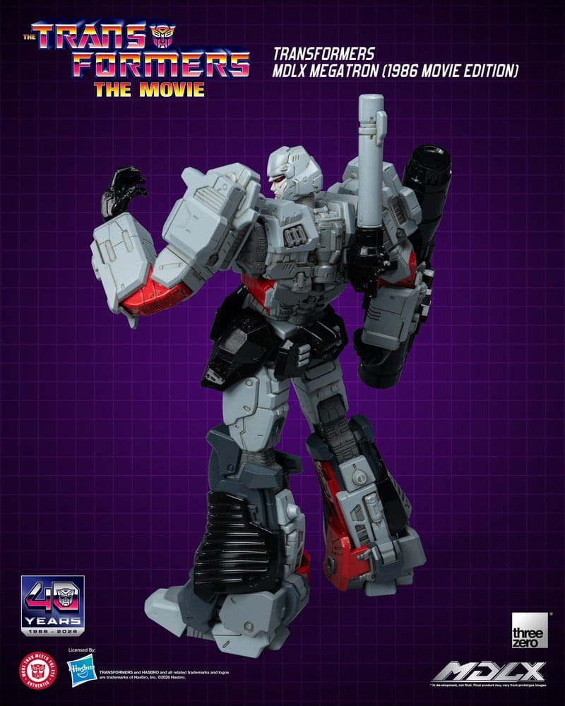 Transformers MDLX Actionfigur Megatron (1986 Movie Edition) 18 cm - Preorder - ETA: 25.02.2027