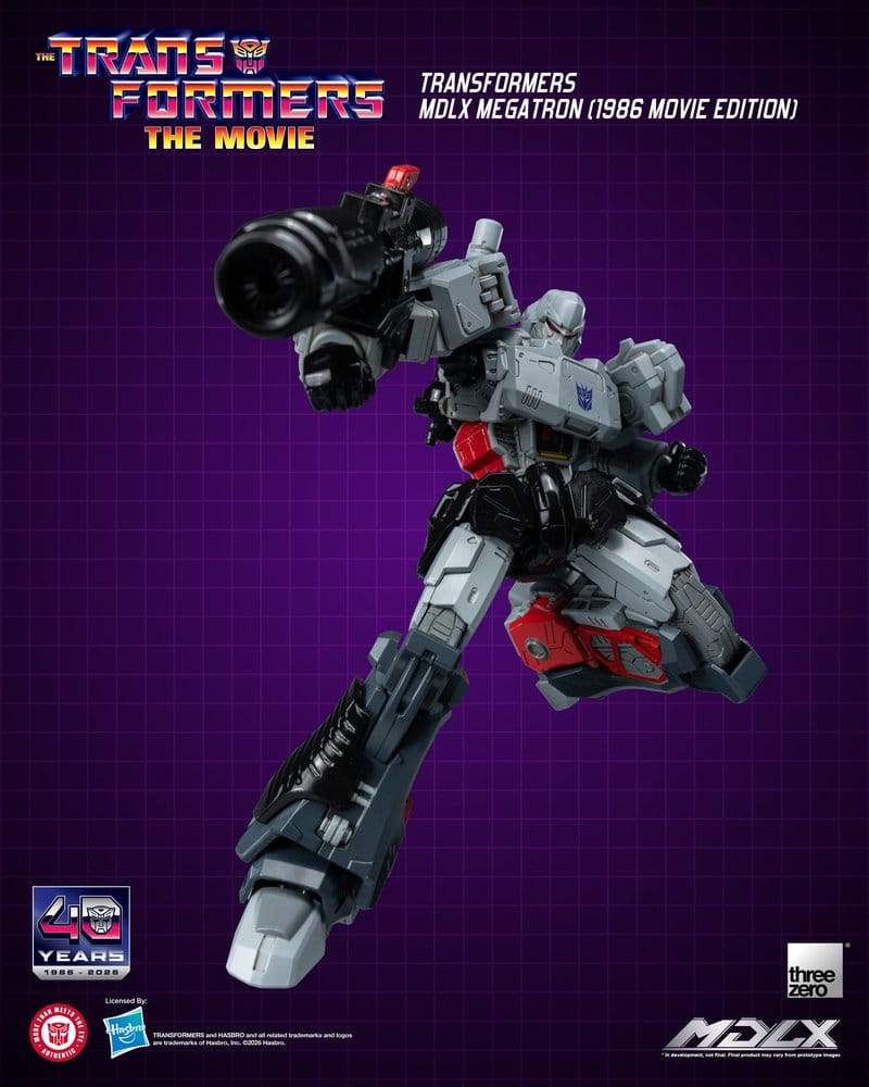Transformers MDLX Actionfigur Megatron (1986 Movie Edition) 18 cm - Preorder - ETA: 25.02.2027