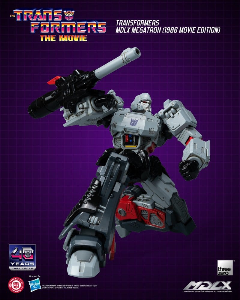 Transformers MDLX Actionfigur Megatron (1986 Movie Edition) 18 cm - Preorder - ETA: 25.02.2027