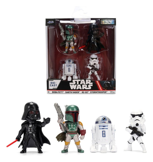Star Wars Minifiguren 4er-Pack Wave 1 6,5 cm - Versand: 7 Tage nach Bestellung