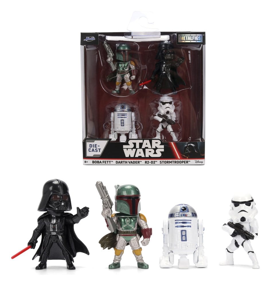 Star Wars Minifiguren 4er-Pack Wave 1 6,5 cm - Versand: 7 Tage nach Bestellung