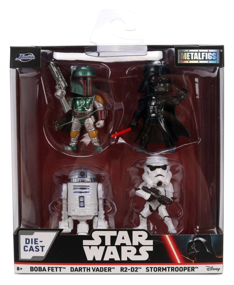 Star Wars Minifiguren 4er-Pack Wave 1 6,5 cm - Versand: 7 Tage nach Bestellung