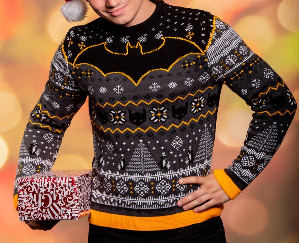 Batman Christmas Pullover Penguin Größe XS - Preorder - ETA: 26.10.2026