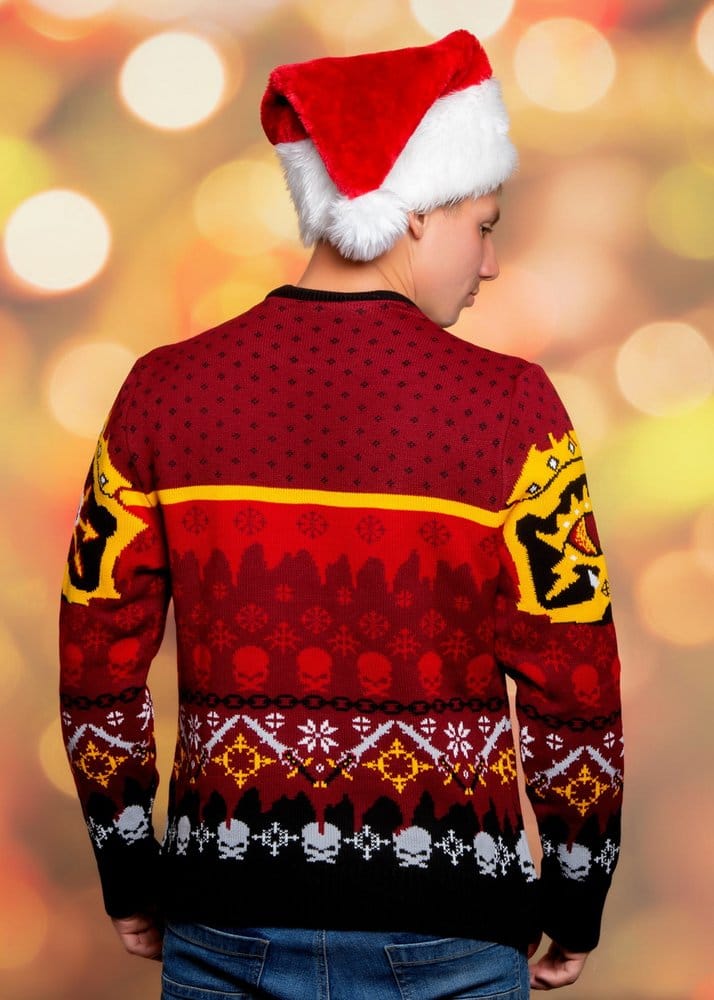 Warhammer 40,000 Christmas Pullover Chaos Größe S - Preorder - ETA: 26.10.2026