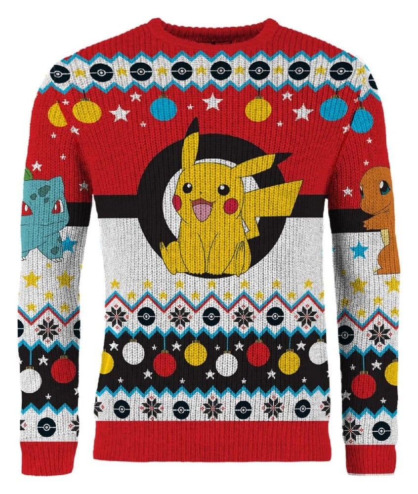 Pokémon Christmas Pullover Größe S - Preorder - ETA: 26.10.2026