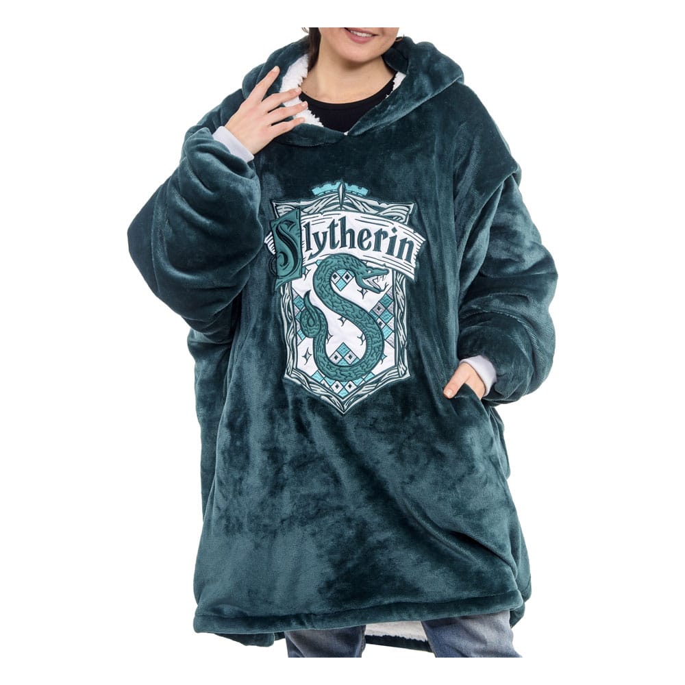 Harry Potter Oversized Kapuzenpullover Slytherin  - Versand: 5-7 Tage nach Bestellung