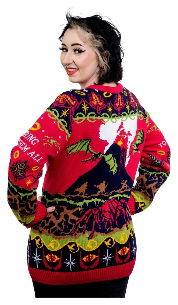 Der Herr der Ringe Christmas Pullover One Sweater To Rule Them All Größe XXL - Preorder - ETA: 26.10.2026