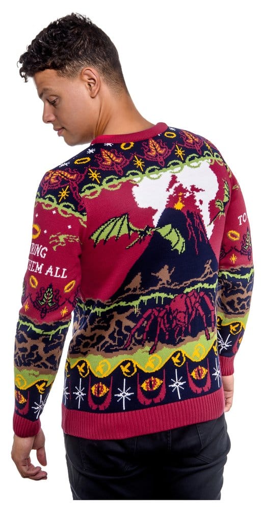 Der Herr der Ringe Christmas Pullover One Sweater To Rule Them All Größe M - Preorder - ETA: 26.10.2026