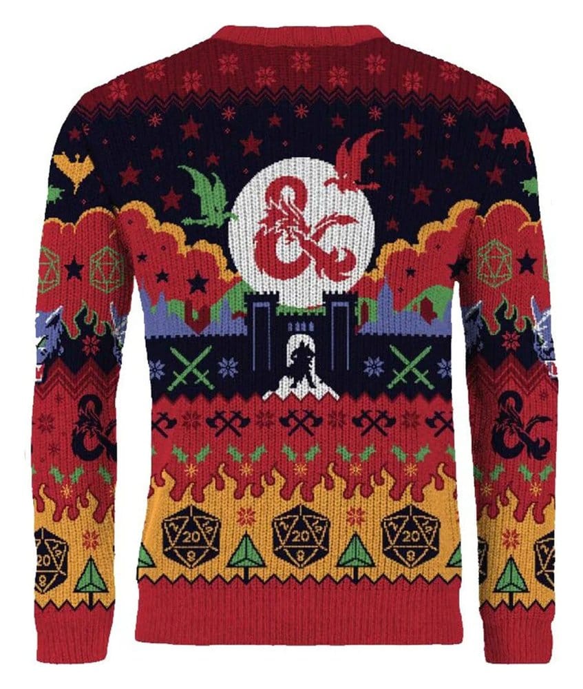 Dungeons & Dragons Christmas Pullover Größe XL - Preorder - ETA: 26.10.2026