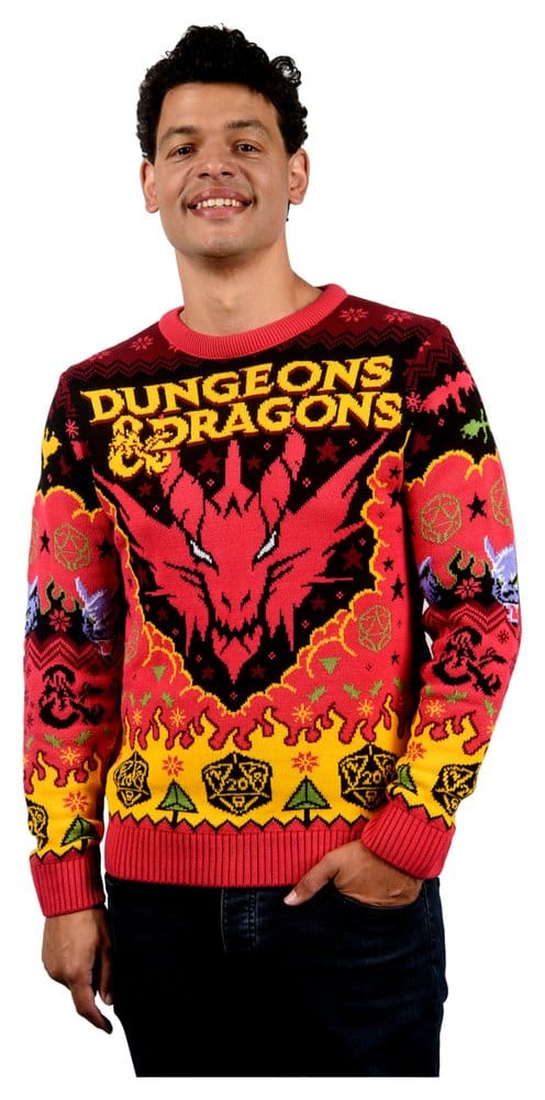 Dungeons & Dragons Christmas Pullover Größe L - Preorder - ETA: 26.10.2026