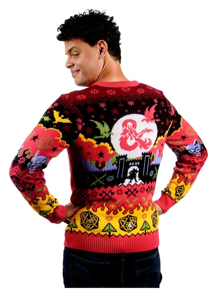 Dungeons & Dragons Christmas Pullover Größe XXXL - Preorder - ETA: 26.10.2026