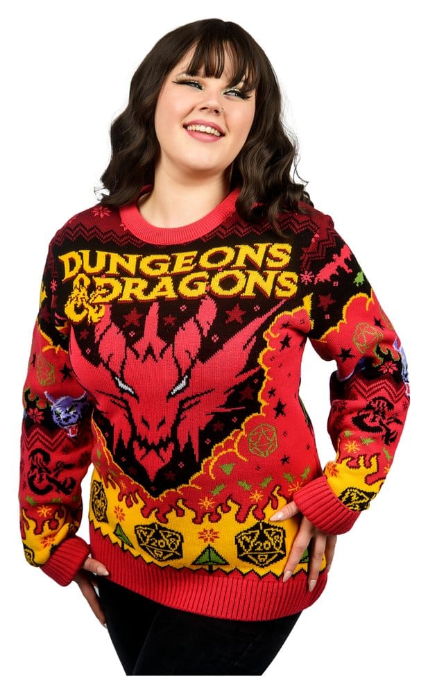 Dungeons & Dragons Christmas Pullover Größe XXL - Preorder - ETA: 26.10.2026