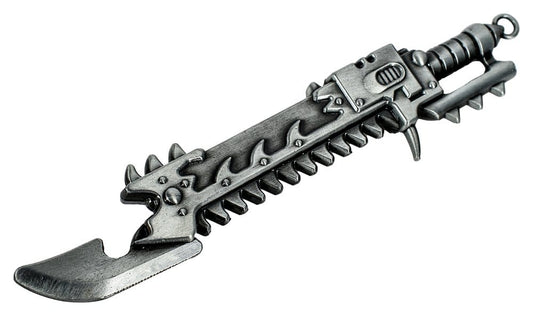Warhammer 40,000 Flaschenöffner Chaos Chainsword - Versand: 7 Tage nach Bestellung