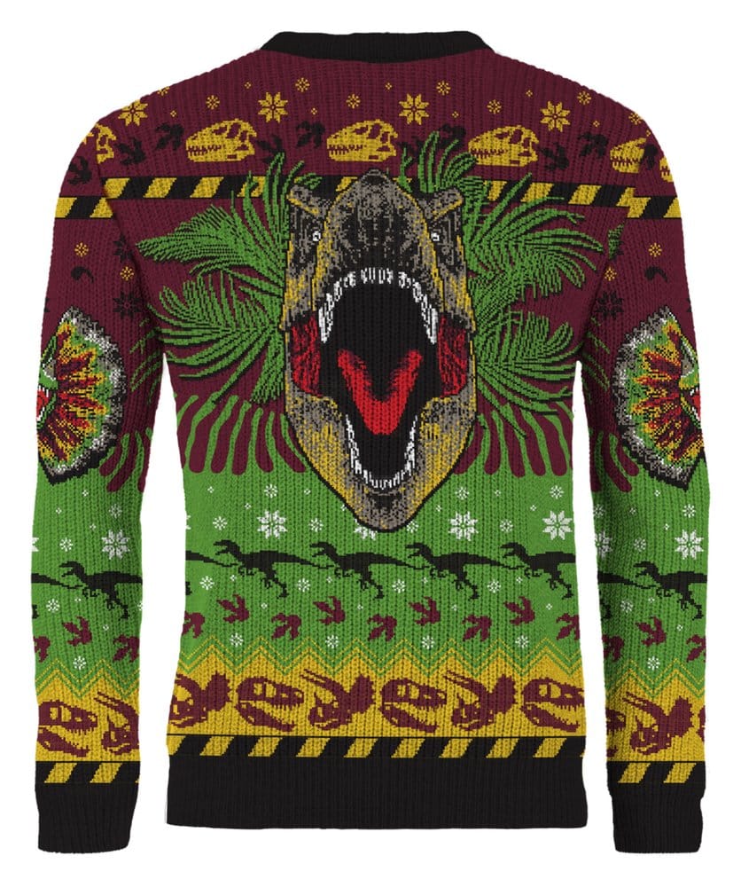 Jurassic Park Christmas Pullover Happy Rexmas Größe XL - Preorder - ETA: 26.10.2026