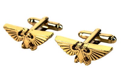 Warhammer 40,000 Manschettenknöpfe Imperium  - Preorder - ETA: 08.11.2025