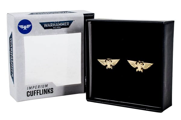 Warhammer 40,000 Manschettenknöpfe Imperium  - Preorder - ETA: 08.11.2025