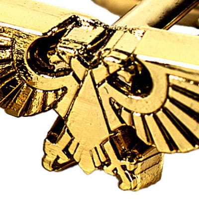 Warhammer 40,000 Manschettenknöpfe Imperium  - Preorder - ETA: 08.11.2025