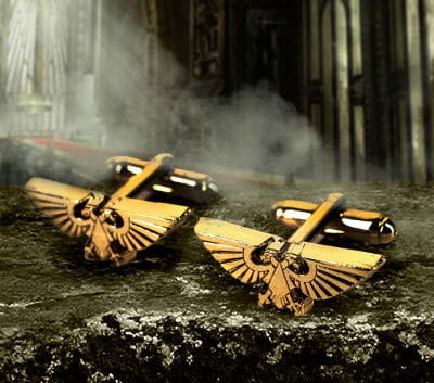 Warhammer 40,000 Manschettenknöpfe Imperium  - Preorder - ETA: 08.11.2025
