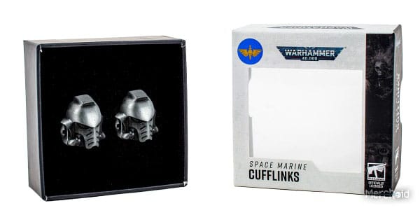 Warhammer 40,000 Manschettenknöpfe Space Marine - Preorder - ETA: 08.11.2025