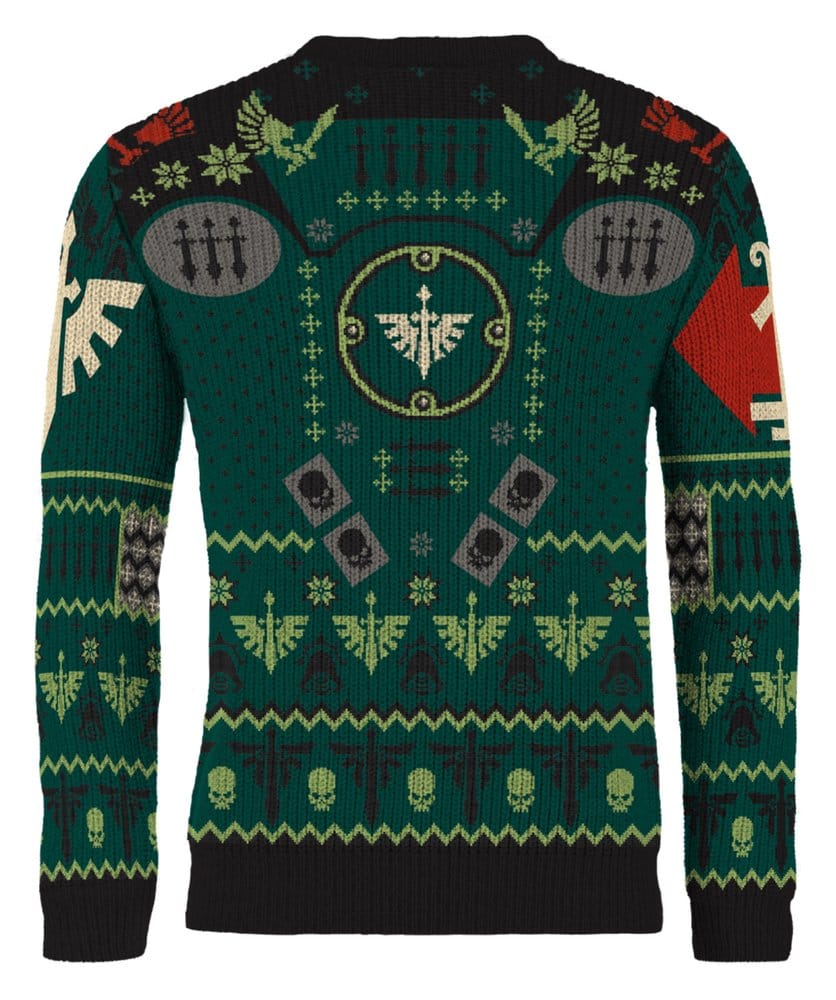 Warhammer 40,000 Christmas Pullover Dark Angels Größe M - Preorder - ETA: 26.10.2026